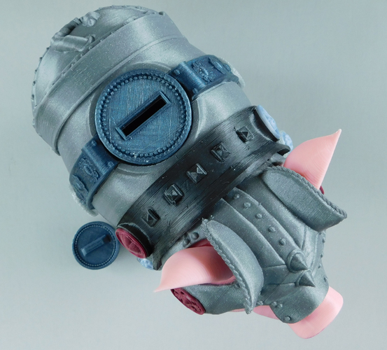 Sir Pigglesby (a most noble piggy bank) 3D Print 139817