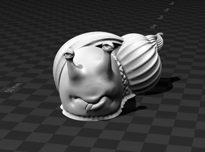 Cute Snail 3D Print 139945 Cute Snail 3D Print 139945
