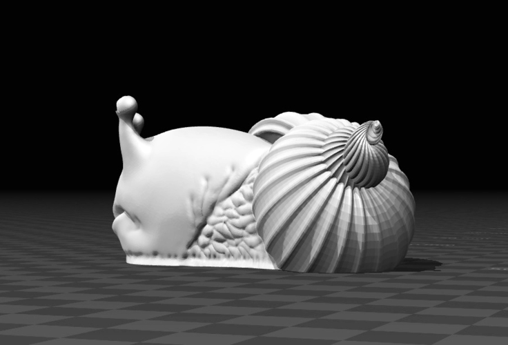Cute Snail 3D Print 139946 Cute Snail 3D Print 139946