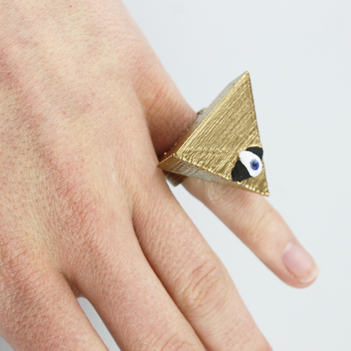 the all seein eye ring 3D Print 14016