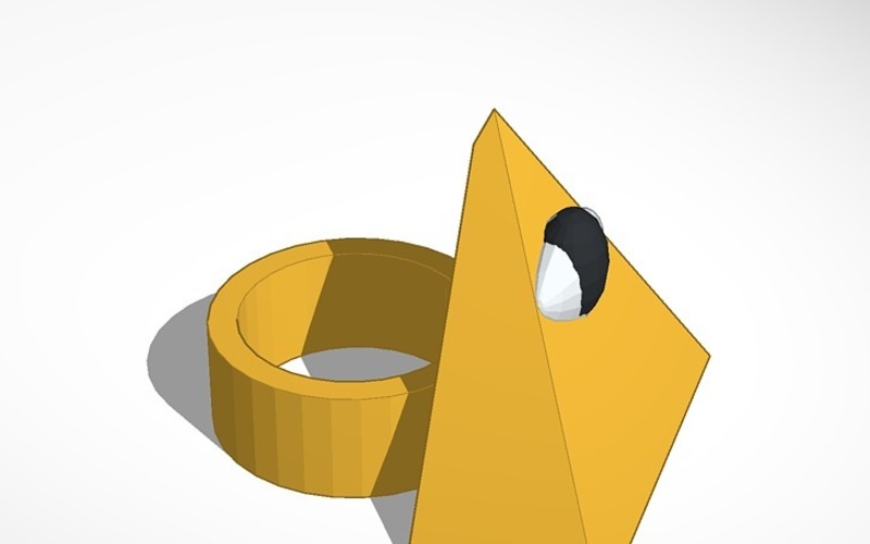 the all seein eye ring 3D Print 14017