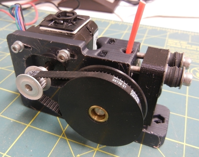 Greg's Wade Accessible Belt Drive Extruder 3D Print 140180