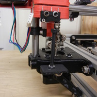 Small Z-axis Lower Motor Mount Support with Integral Z-axis Endstop 3D Printing 140199
