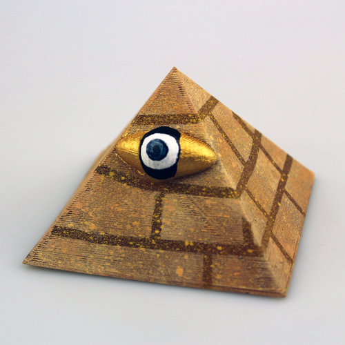 the all seeing eye of the pyramid 3D Print 14025