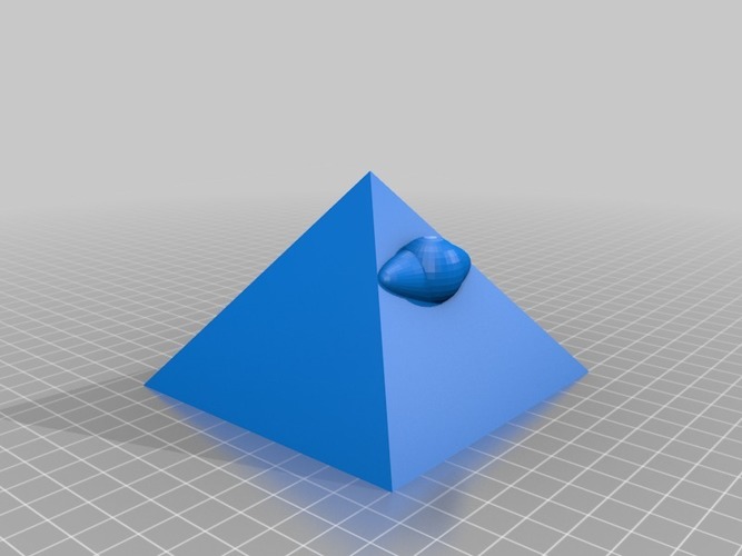 the all seeing eye of the pyramid 3D Print 14027