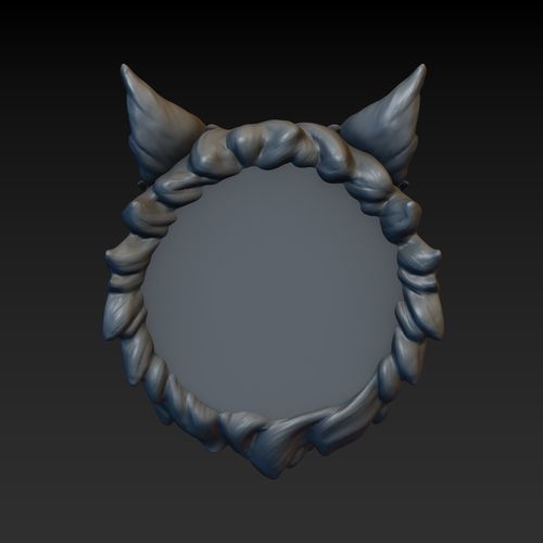 Wolf head 3D Print 140327