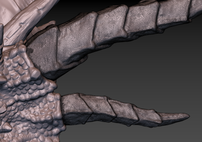 Dragon head 3D Print 140376