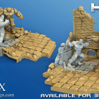 Small Avengers Scene- The Incredible Hulk  3d model for printing. 3D Printing 140417