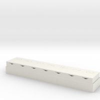 Small Braille Pill Box 3D Printing 140694