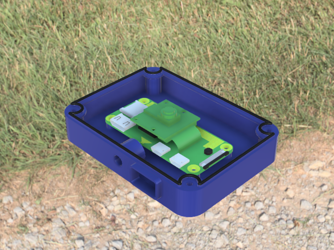 RainBerryZ: Weatherproof Case-Raspberry Pi Zero W and Pi Camera 3D Print 140795 RainBerryZ: Weatherproof Case-Raspberry Pi Zero W and Pi Camera 3D Print 140795