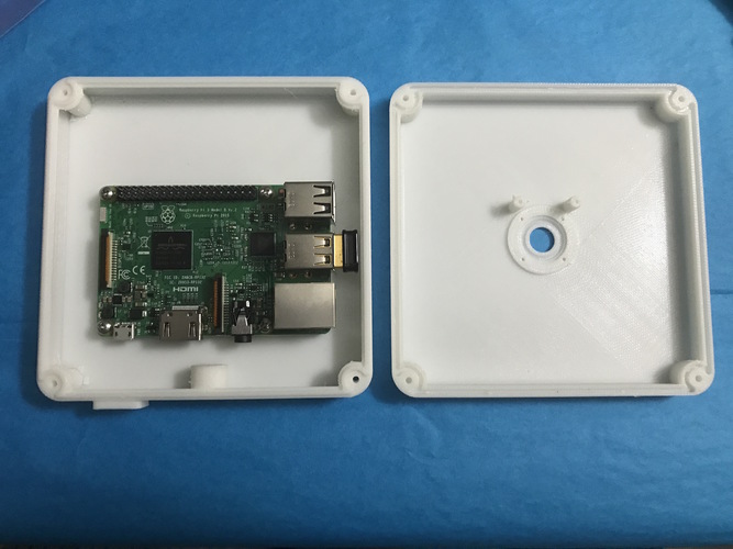 RainBerry3: Weatherproof Case for Raspberry Pi 3 and Pi Camera 3D Print 140804 RainBerry3: Weatherproof Case for Raspberry Pi 3 and Pi Camera 3D Print 140804