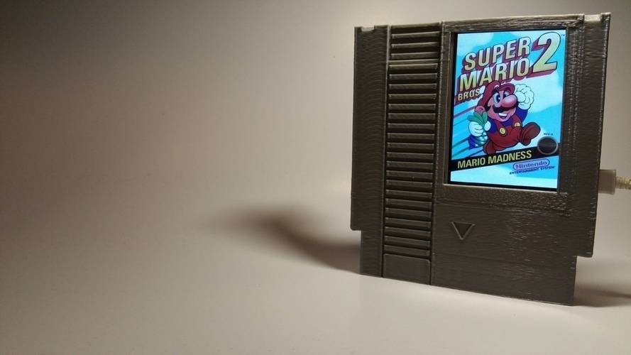 Label Slider - (NES) 3D Print 140993