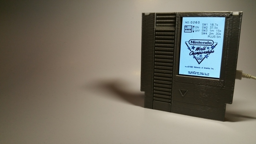 Label Slider - (NES) 3D Print 140995