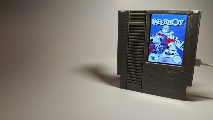 Label Slider - (NES) 3D Print 141002