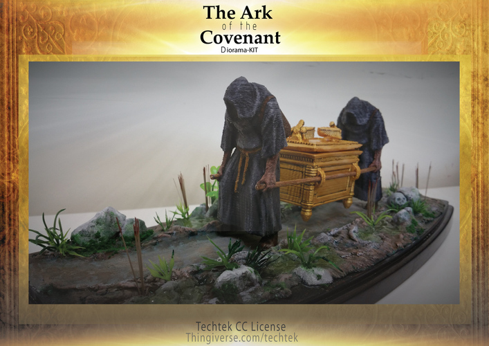 The Ark of the Covenant - Diorama-KIT 3D Print 141028