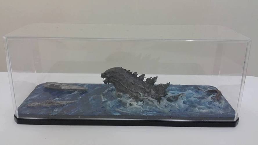 Godzilla Diorama-KIT 3D Print 141038