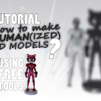 Small How to make Human(ized) 3D Models? (Tutorial + Example) 3D Printing 141049
