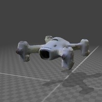 Small Hubsan Drone - Full body scan 3D Printing 141067
