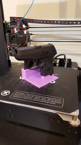 Handgun Stand 3D Print 141153