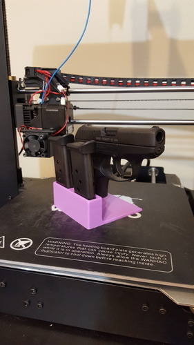 Handgun Stand 3D Print 141154