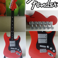 Small Fender Stratocaster in perfect scale 1:4, fully 3D printable 3D Printing 141295