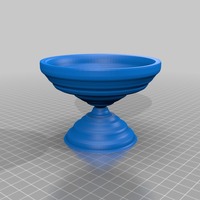 Small bird bath resize to make the right size 3D Printing 14134