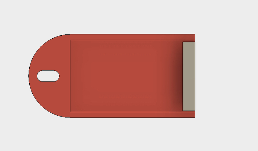 Custom size Key-chine 3D Print 141354 Custom size Key-chine 3D Print 141354