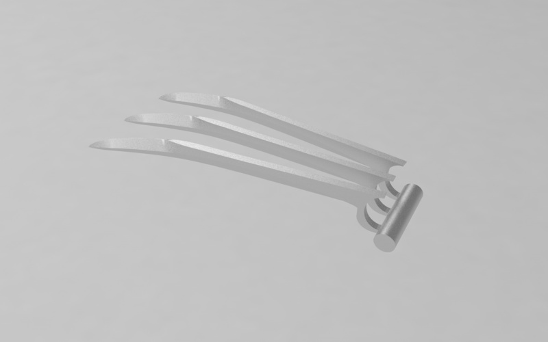 Wolverine Claws from the Movie Logan 3D Print 141366 Wolverine Claws from the Movie Logan 3D Print 141366