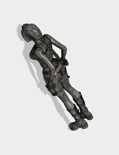 Lara Craft High Resolution 70% Off 3D Print 141369 Lara Craft High Resolution 70% Off 3D Print 141369