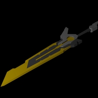 Small Project Leona Sword (League Of Legends) 3D Printing 141443