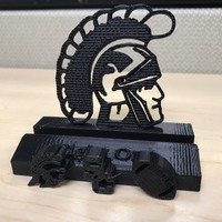 Small USC Trojans Fight On Phone Stand (multiple designs) 3D Printing 141617