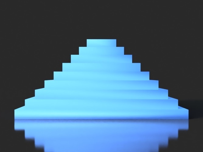 Color Test Pyramid 3D Print 141836 Color Test Pyramid 3D Print 141836