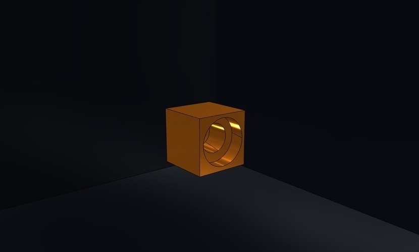 Fidget Spinner Cube 3D Print 141892