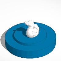 Small duck  on a pond 3D Printing 14199