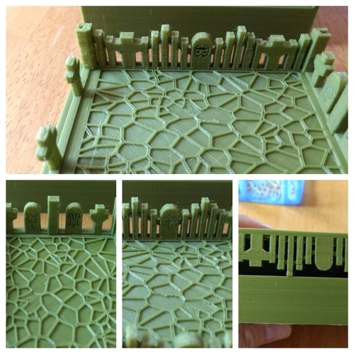 MTG Deck Box Library and Graveyard 3D Print 141992