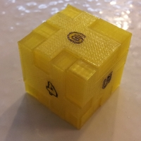 Small Dice Cube Puzzle 3D Printing 141994