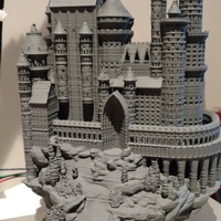 Small Medieval Castle 3D Printing 142015