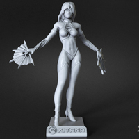 Small Mortal Kombat – KITANA / 3D Printable Model 3D Printing 142052