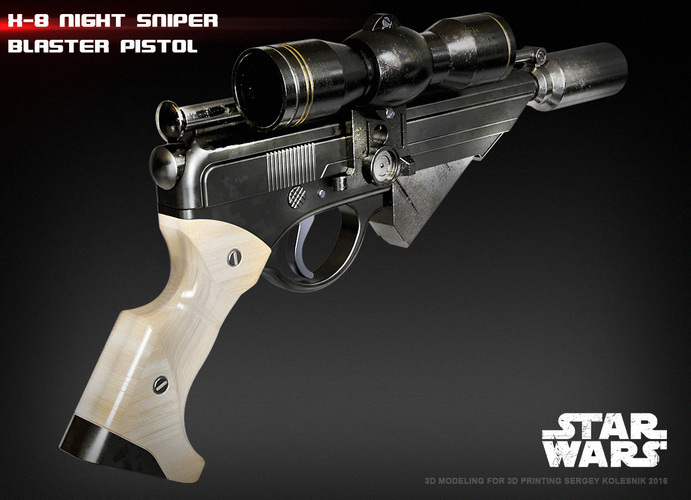 X-8 Night Sniper 3D Print 142142