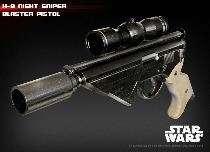 X-8 Night Sniper 3D Print 142144
