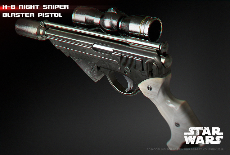 X-8 Night Sniper 3D Print 142145