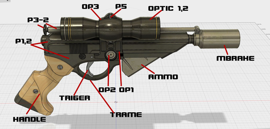 X-8 Night Sniper 3D Print 142147