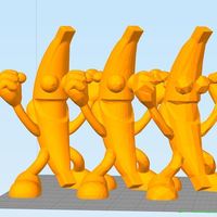 Small NANNER the Banana #PBJT Peanut Butter Jelly Time!  3D Printing 142173