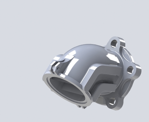 Rolls Royce Elbow (Star Wars wall Greeblie) 3D Print 142176 Rolls Royce Elbow (Star Wars wall Greeblie) 3D Print 142176