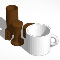 Small coffee set 2 3D Printing 14227