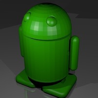 Small Android robot  3D Printing 142357