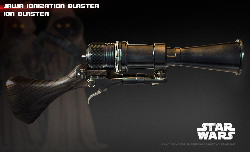 Ion blaster- Jawa ionization blaster 3D Print 142449