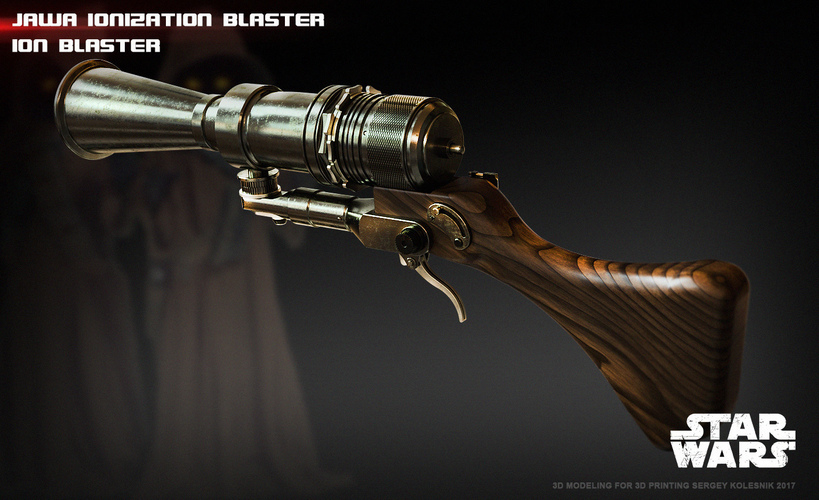 Ion blaster- Jawa ionization blaster 3D Print 142450