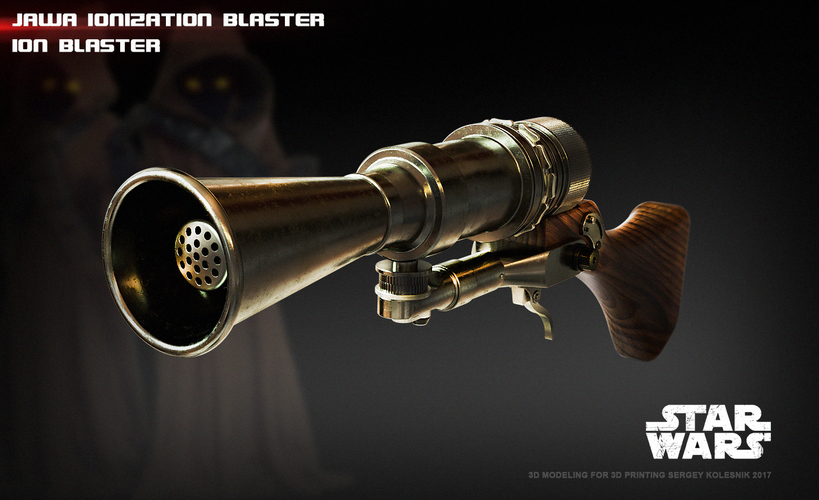 Ion blaster- Jawa ionization blaster 3D Print 142451