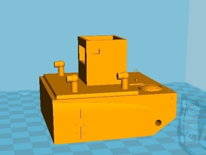 Landing craft World War Two - Wargame scenery 3D Print 142466